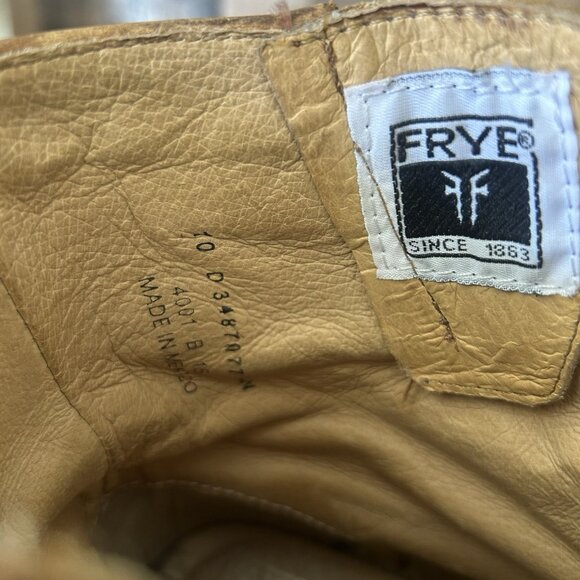 Frye 3487077 Smith Engineer Side Zip Boots Mens 10 D - Picture 5 of 12